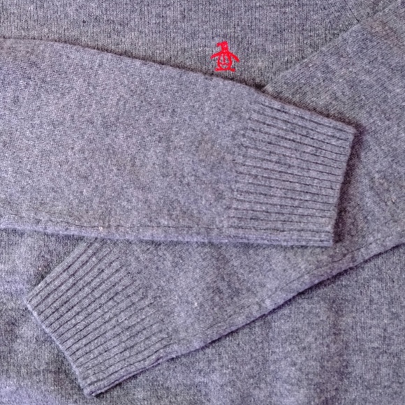 NWT ORIGINAL PENGUIN V-NECK SWEATER - Picture 2 of 8